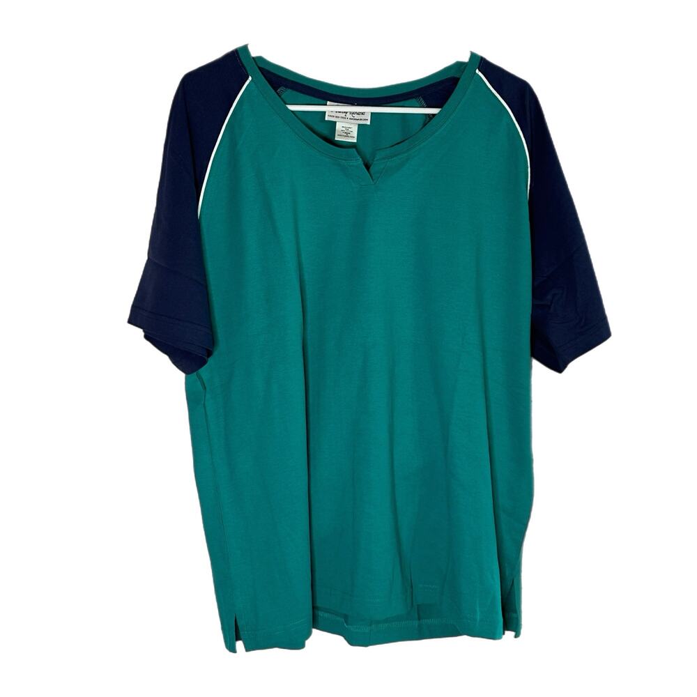 Anthony Richards Jade & Navy Women’s Short Set, XL, NWT